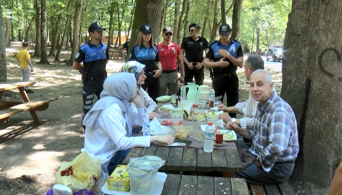 Belgrad Ormanı’nda yangınlara karşı TOMA’lı önlem