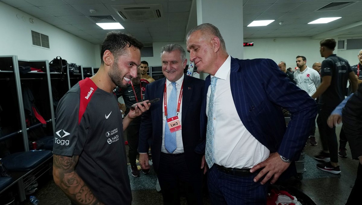 Erdoğan’dan milli takıma tebrik telefonu