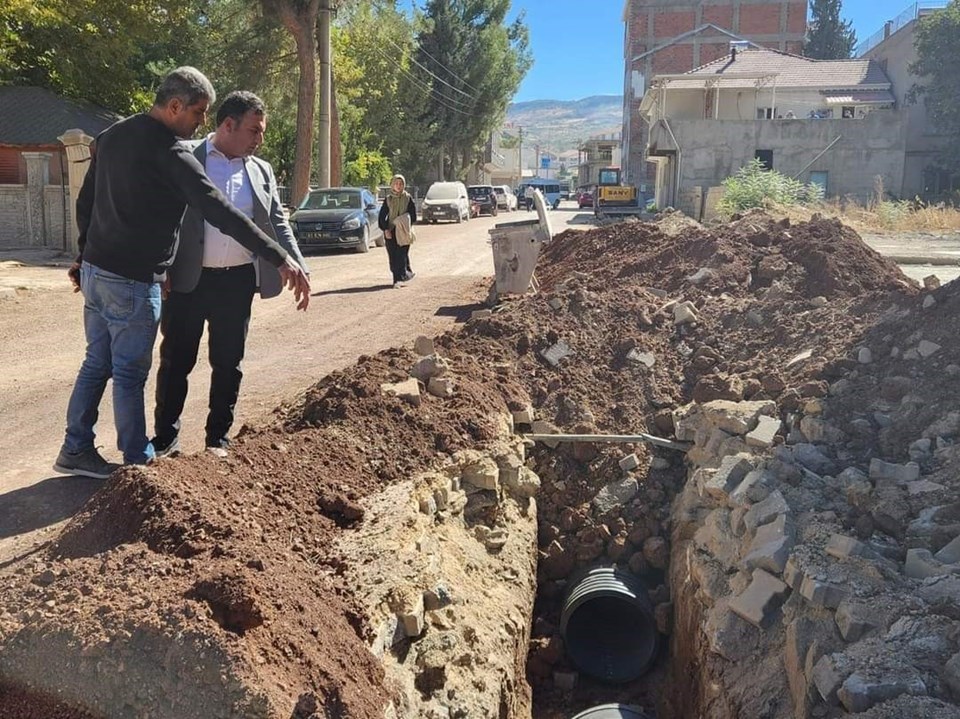 Adıyaman'da devlet hastanesinin yolu asfaltlandı - 1