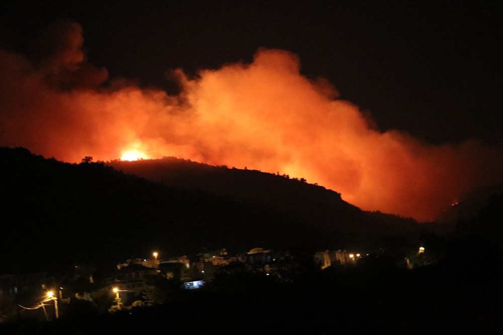 İzmir'in Menderes ilçesindeki yangına bir gözaltı - 22