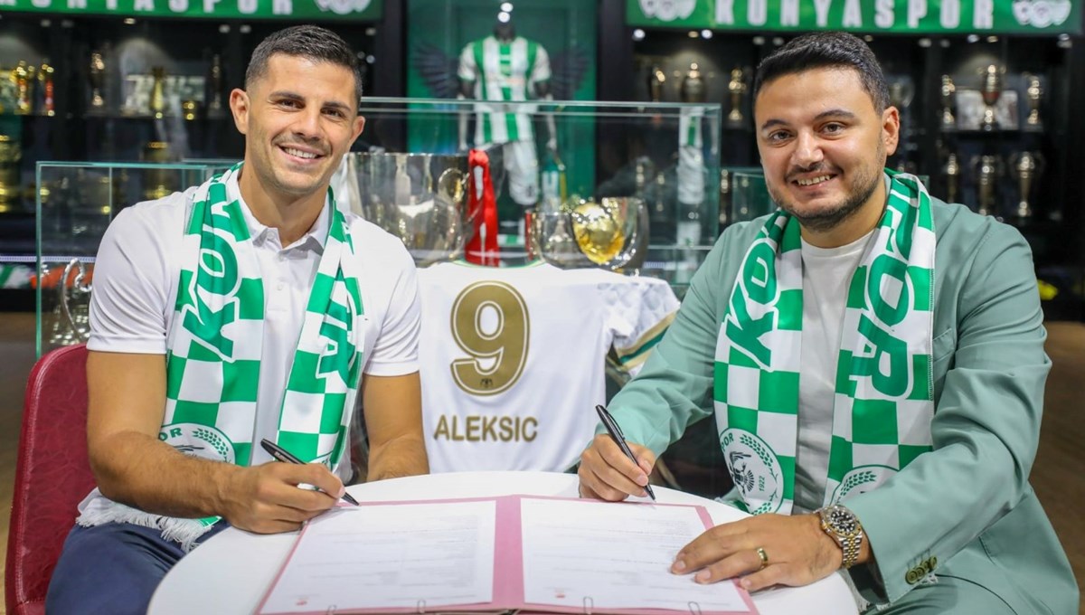 Nikola Boranijasevic ve Danijel Aleksic, Konyaspor'da