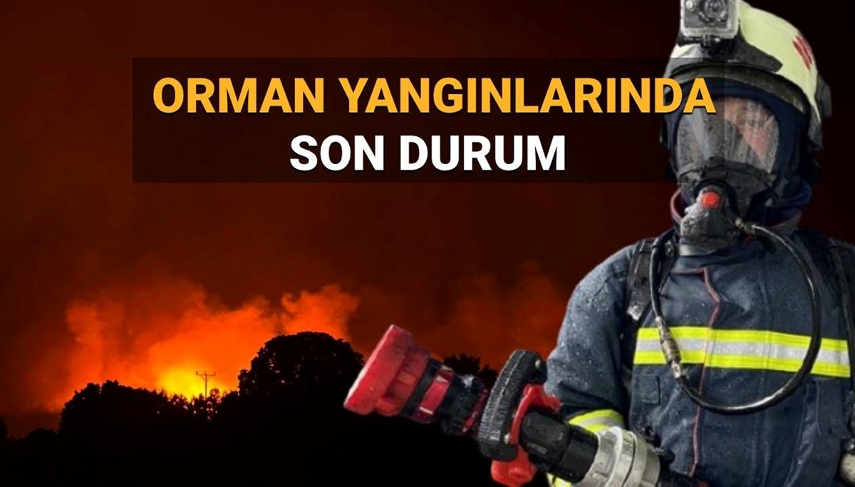 Orman yangınları son dakika | Bursa, Uşak, Karabük, Antalya, Kahramanmaraş, Bingöl yangınları kontrol altına alındı mı, son durum ne?