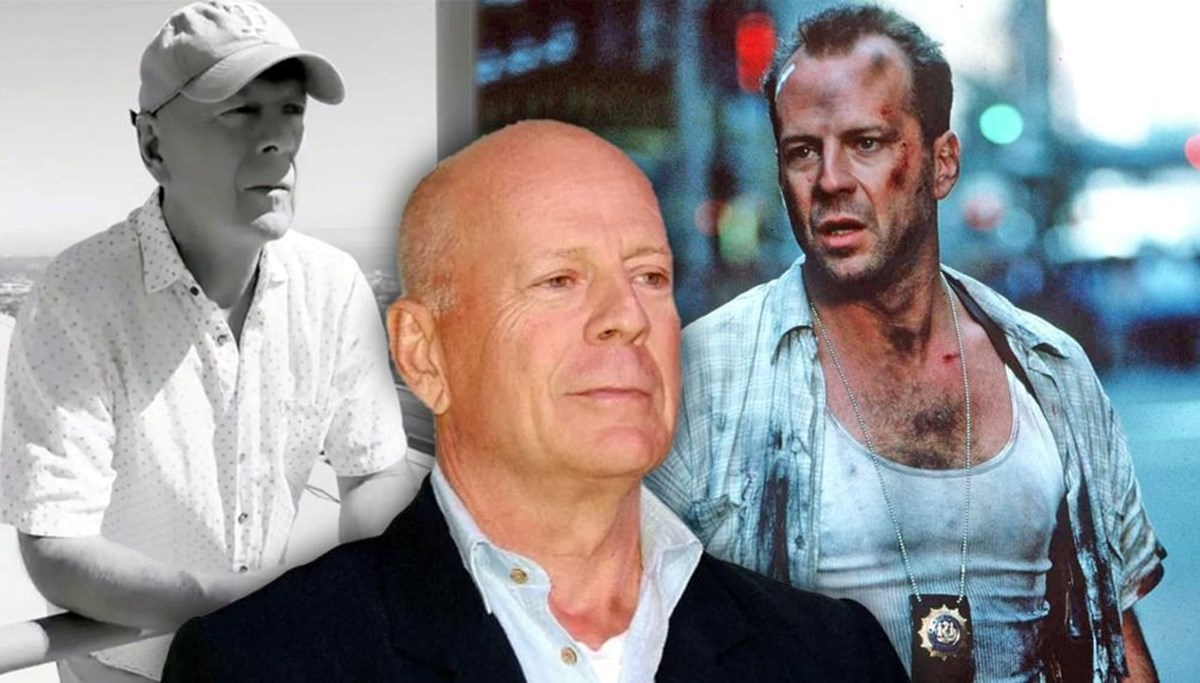 Hastalığı yüzünden kariyerine veda eden Bruce Willis 34 yıl sonra aynı sette