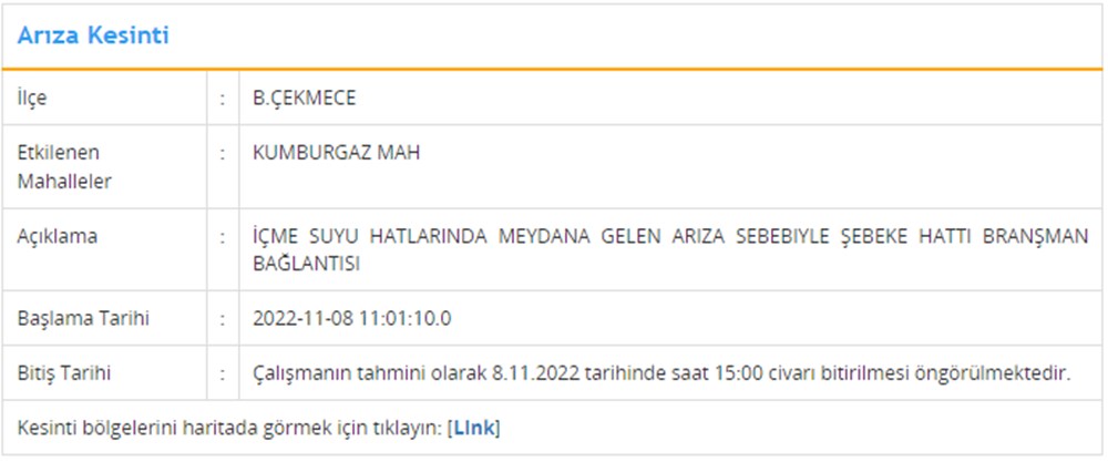 İstanbul'un 7 ilçesinde su kesintisi: 8 saat su kesintisi yaşanacak (8 Kasım İSKİ planlı su kesintisi listesi) - 3
