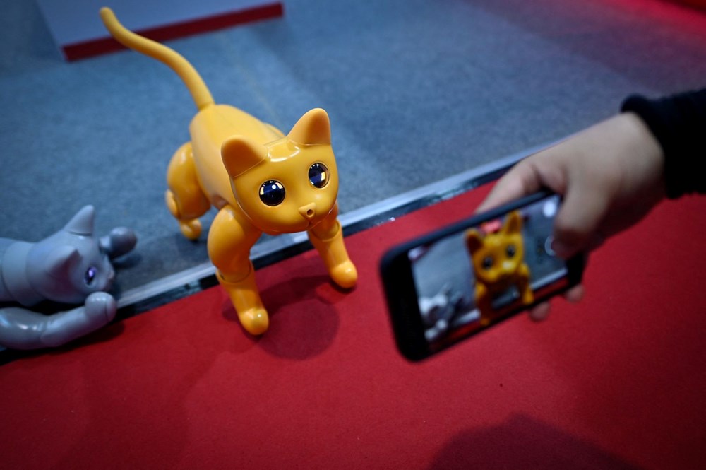 8. Dünya Robot Konferansı başladı: Cyber köpekten insansı robotlara yüzlerce robot sahnede - 14