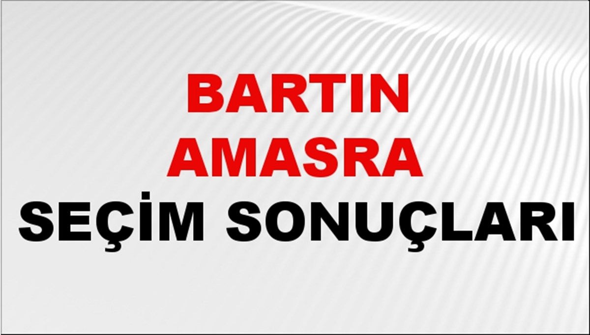 Bartın AMASRA Seçim Sonuçları 2024 Canlı: 31 Mart 2024 Türkiye AMASRA Yerel Seçim Sonucu ve YSK Oy Sonuçları Son Dakika