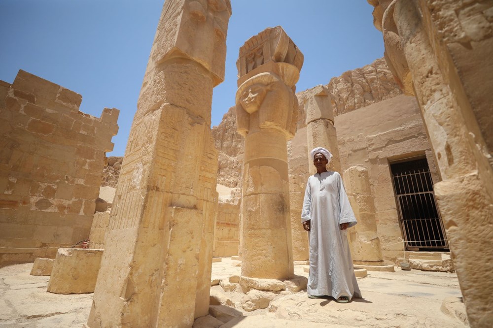 Mısır'ın kadın firavunu Hatşepsut'un tapınağı - 8