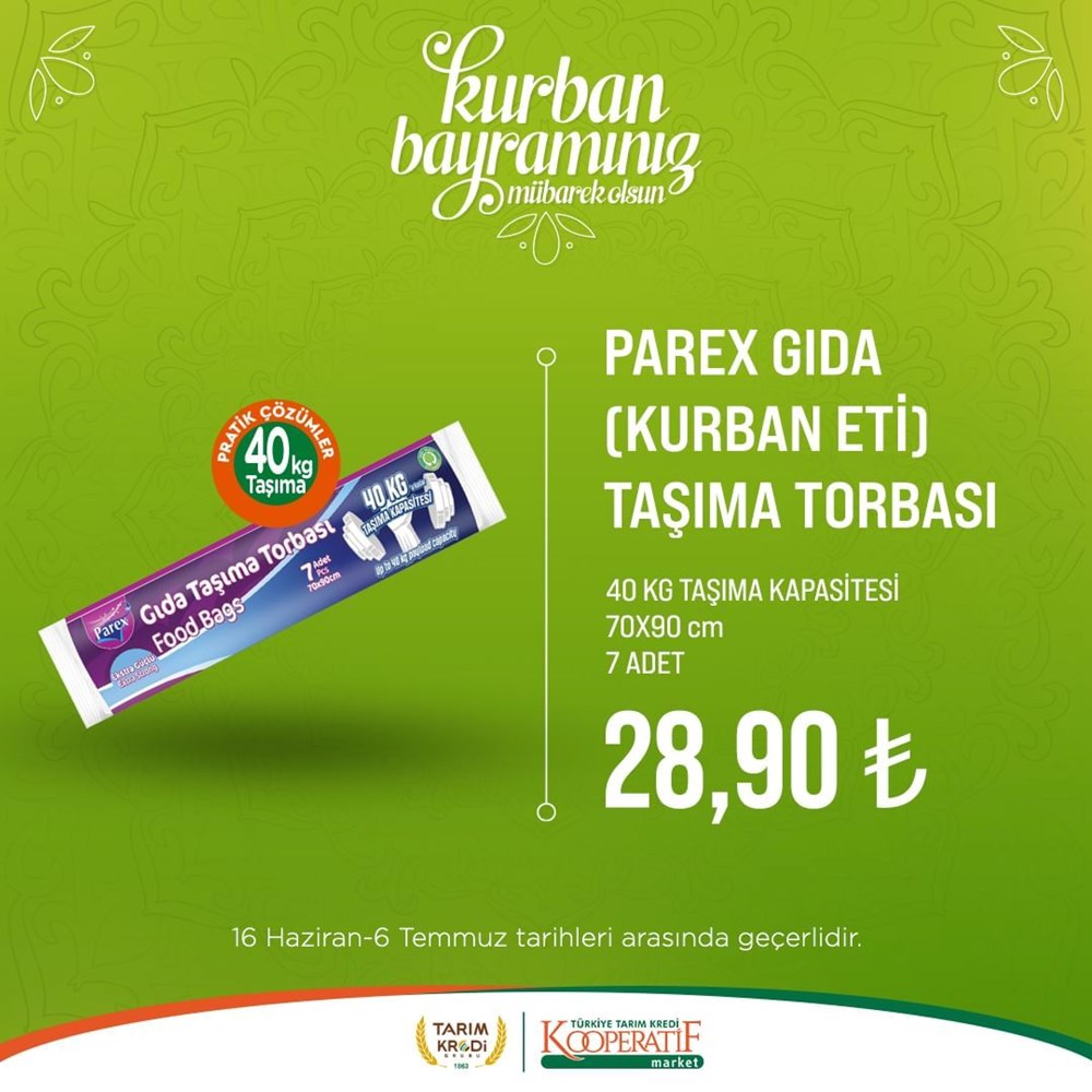 Tarım Kredi Kooperatif Market yeni indirimli ürünler listesi (18 Haziran-6 Temmuz 2023 Tarım Kredi Market indirimleri) - 8