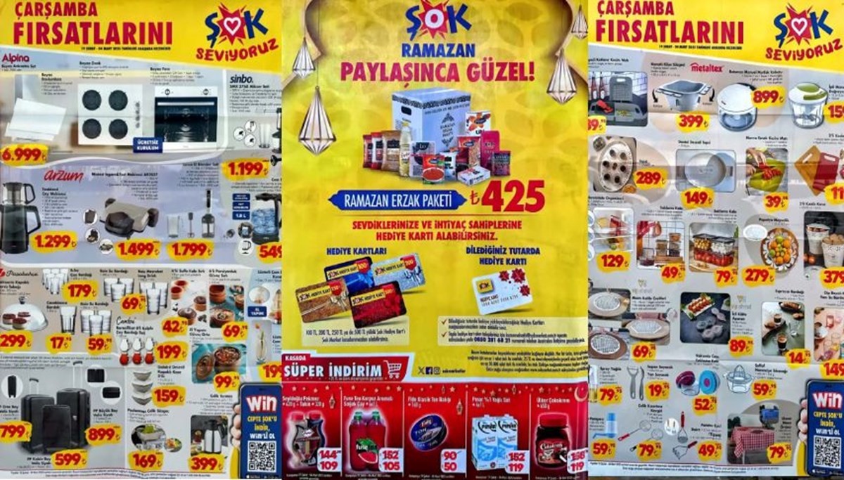 ŞOK Aktüel Kataloğu 19 Şubat Çarşamba: Mutfak ürünleri, elektronik ev malzemeleri ve valiz çeşitleri satışa çıkıyor ŞOK Aktüel Kataloğu 19 Şubat Çarşamba: Mutfak ürünleri, elektronik ev malzemeleri ve valiz çeşitleri satışa çıkıyor