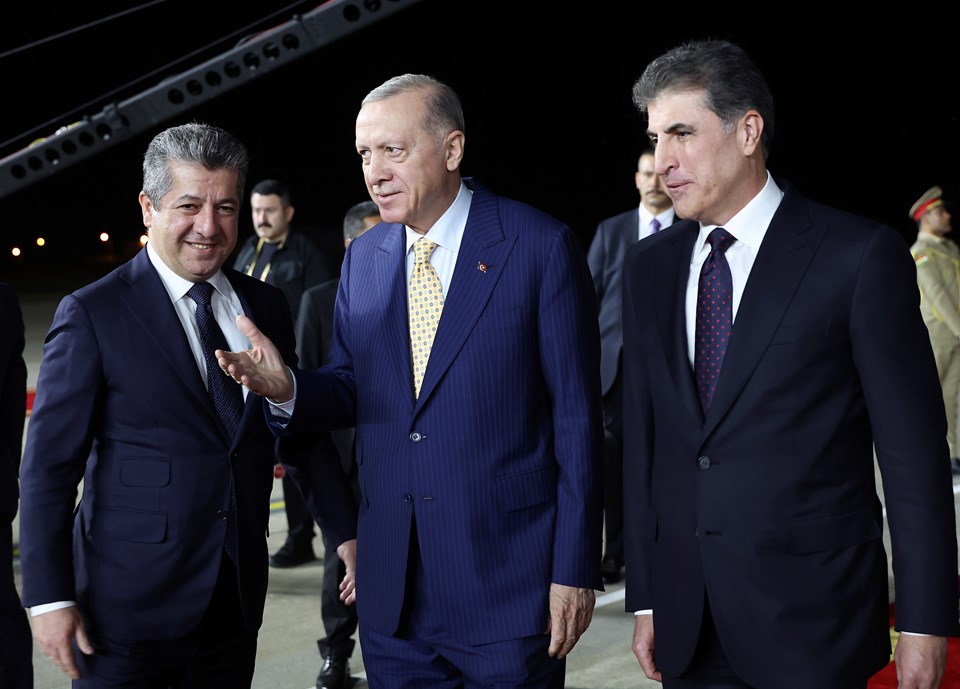 13 yıl sonra Irak'a ilk ziyaret | Cumhurbaşkanı Erdoğan: PKK'ya karşı ortak hareket edeceğiz - 4