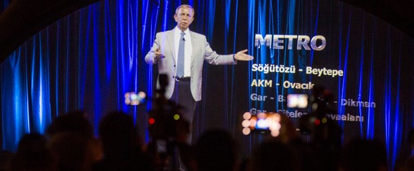 Yavaş'tan 'hologram' miting