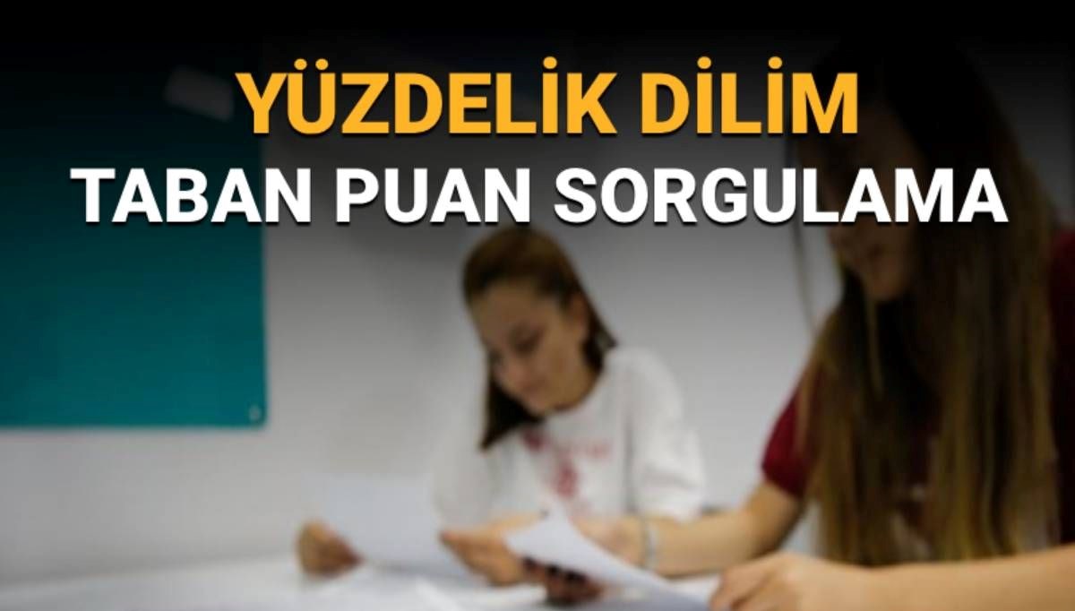 LGS 2025 taban puanları ve yüzdelik dilim sorgulama: LGS tercihlerinde yüzdelik dilim mi kullanılıyor?
