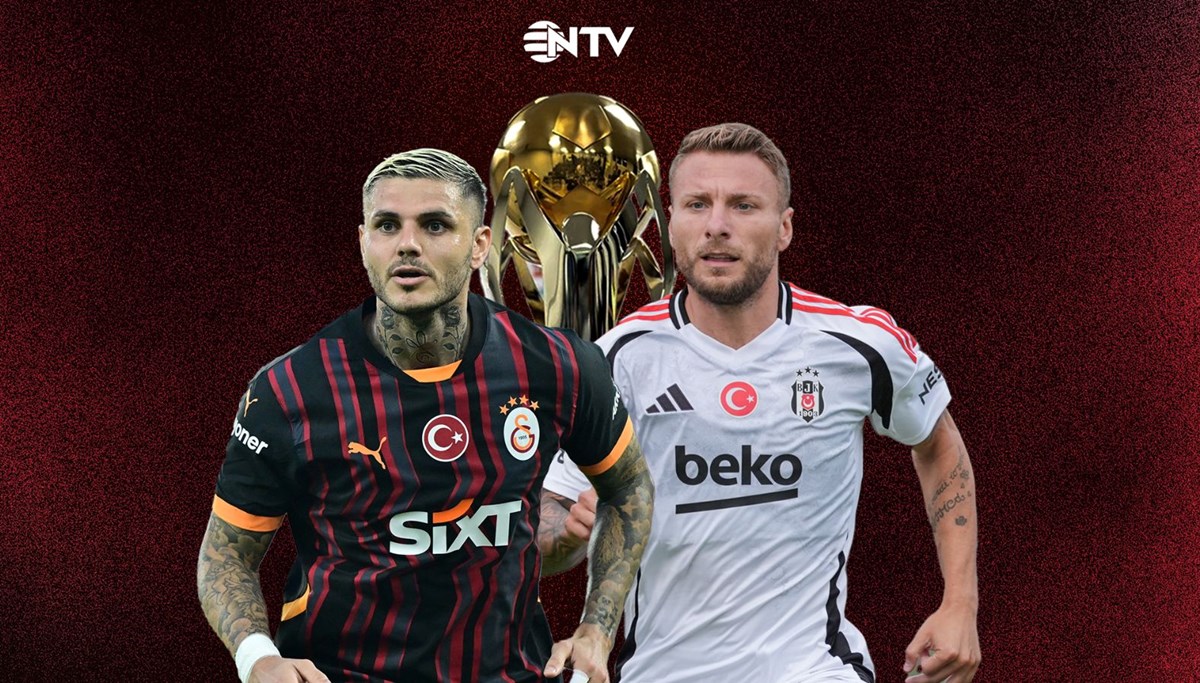 Süper Kupa'da Beşiktaş ve Galatasaray derbisi (İlk 11'ler belli oldu)