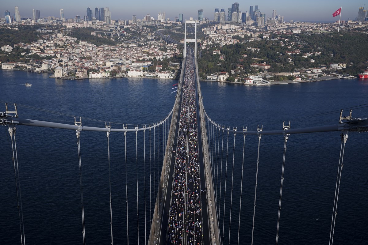 Maratonun startı, saat 09.00