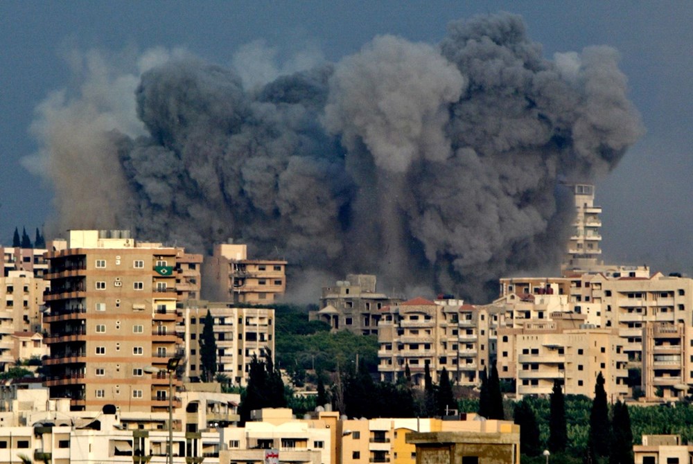 Patlamanın vurduğu Beyrut'tan ilk görüntüler - 1