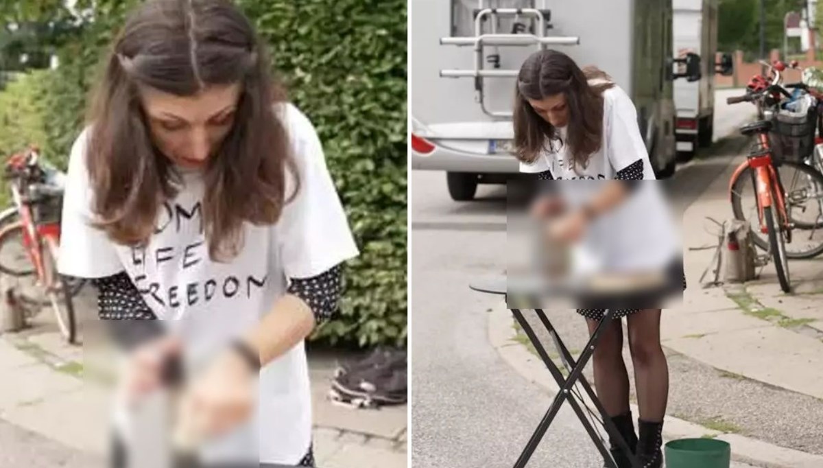 İran asıllı Danimarkalı sanatçı Bazrafkan'dan Kur'an-ı Kerim'e saldırı İran asıllı Danimarkalı sanatçı Bazrafkan'dan Kur'an-ı Kerim'e saldırı