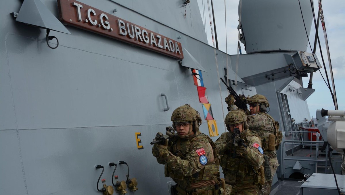TCG BURGAZADA’nın Doğu Akdeniz’deki görevi başladı