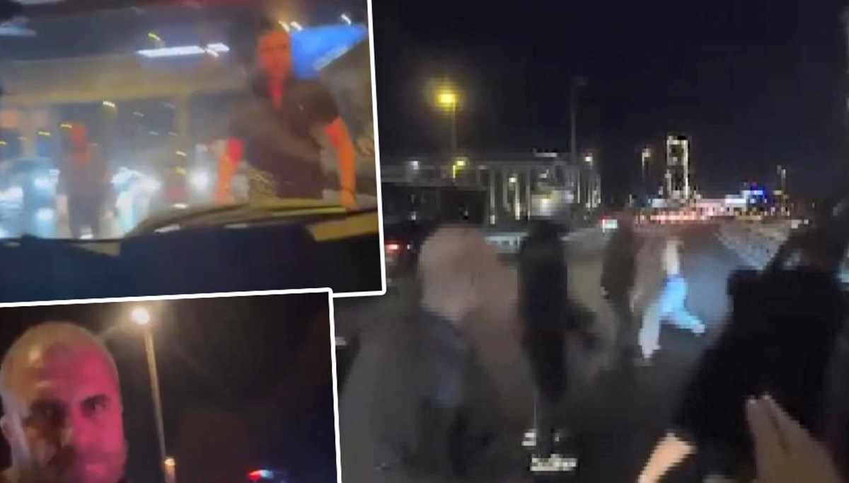 Şişli'de yol verme tartışması tekmeli yumruklu kavgaya dönüştü Şişli'de yol verme tartışması tekmeli yumruklu kavgaya dönüştü