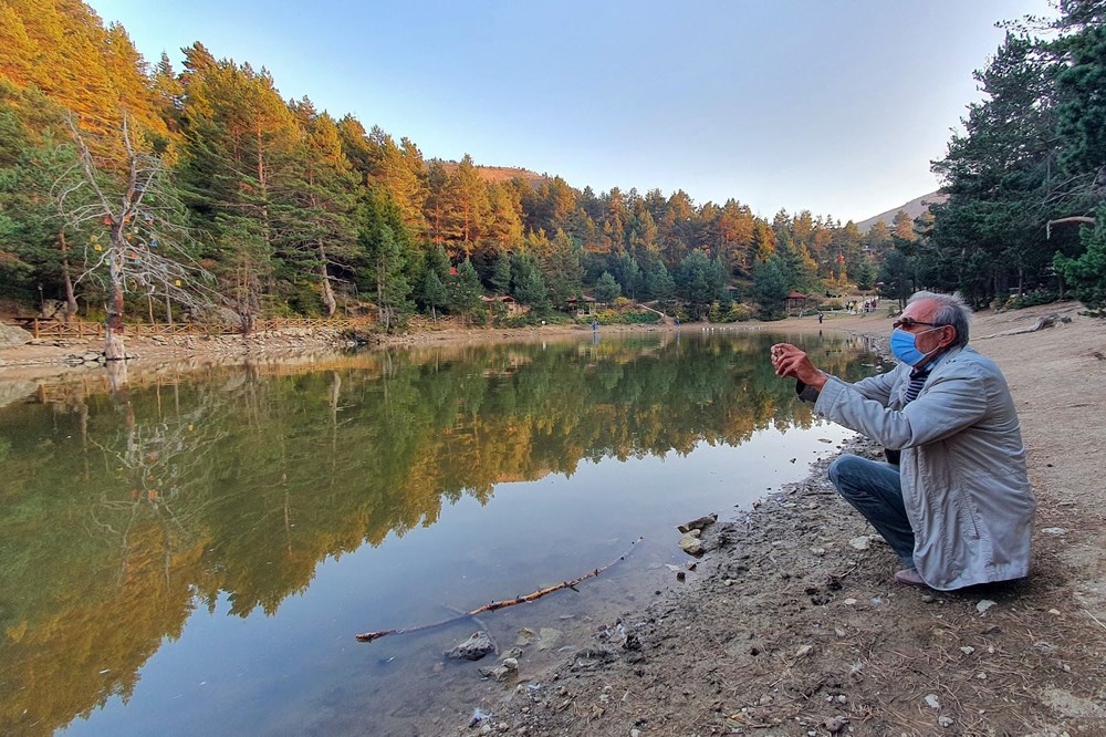 100 bini aşkın kişi ziyaret etti: Limni Gölü pandemide huzurun adresi oldu - 9