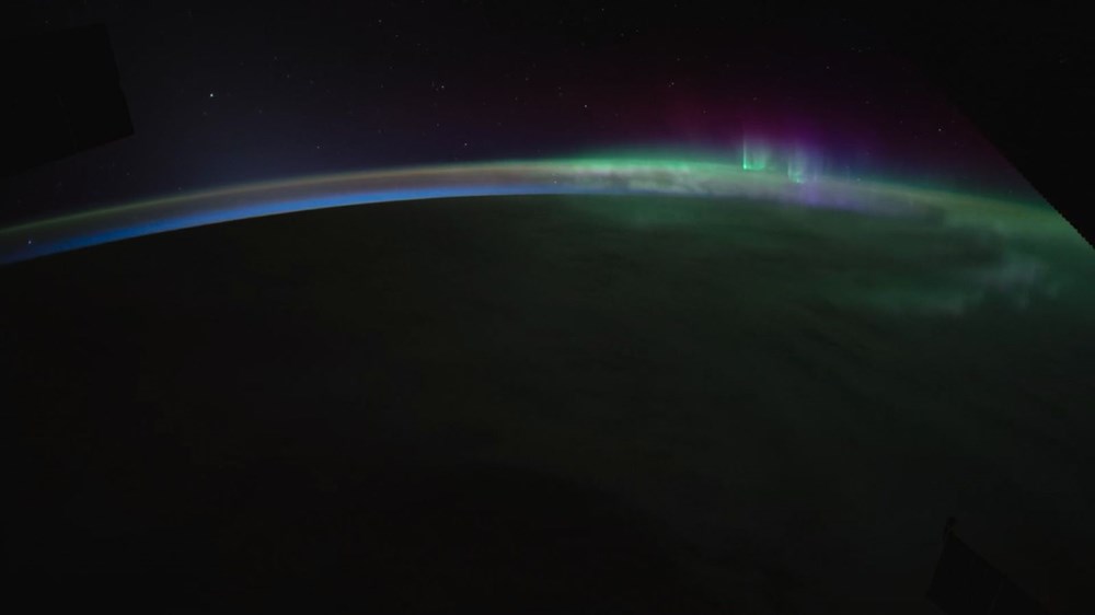 Kutup ışıkları uzaydan görüntülendi - 6