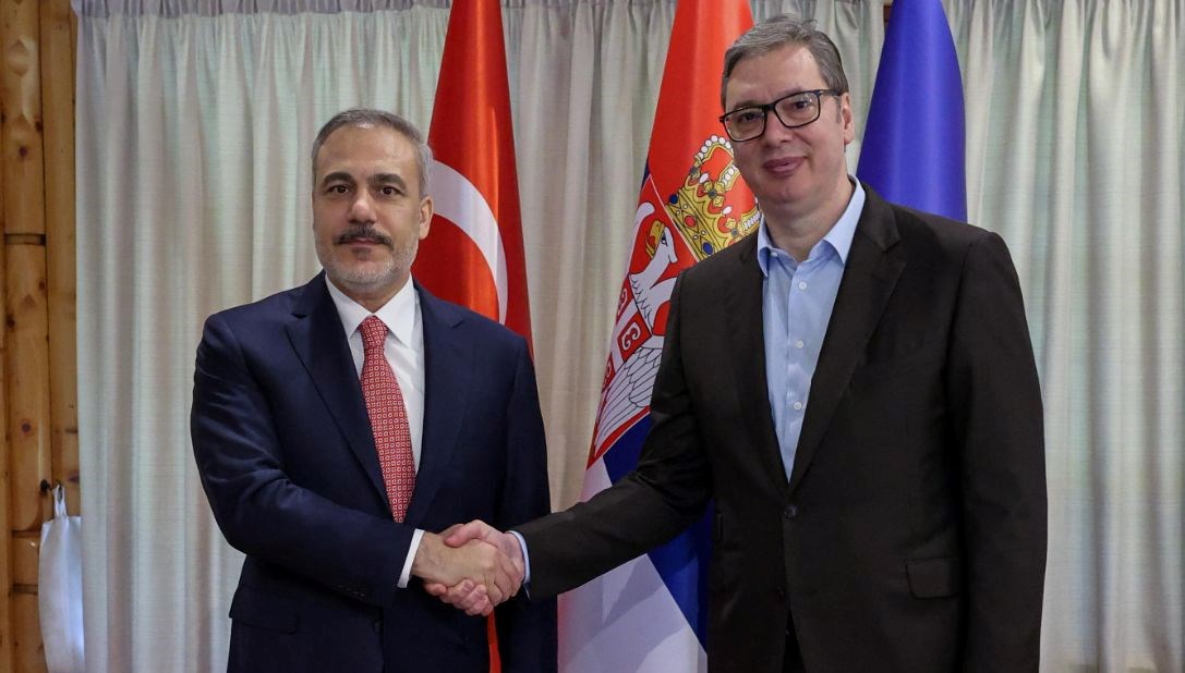 Hakan Fidan Sırbistan'da