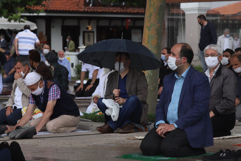 Corona virüs tedbirli 4. cuma namazı - 14