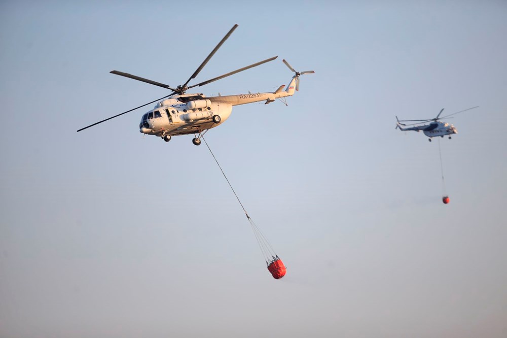 Marmaris'te orman yangını: Alevlerle mücadelede 2. gün - 16