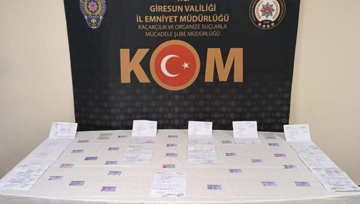 Giresun’da sahte ehliyet operasyonu: 6 gözaltı Giresun’da sahte ehliyet operasyonu: 6 gözaltı