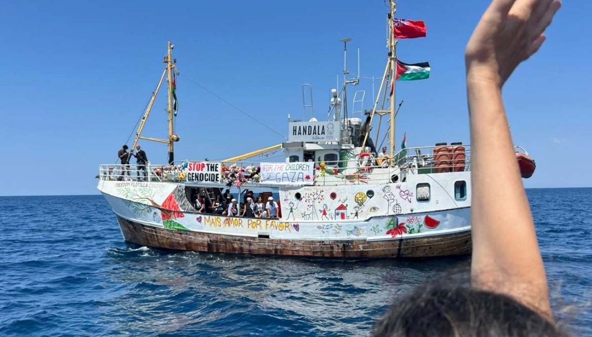 Handala gemisi kritik noktayı geçti
