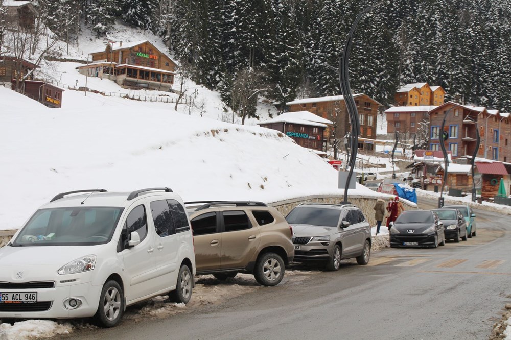 Environmentally friendly parking lot inside the mountain in Ayder Plateau - 7