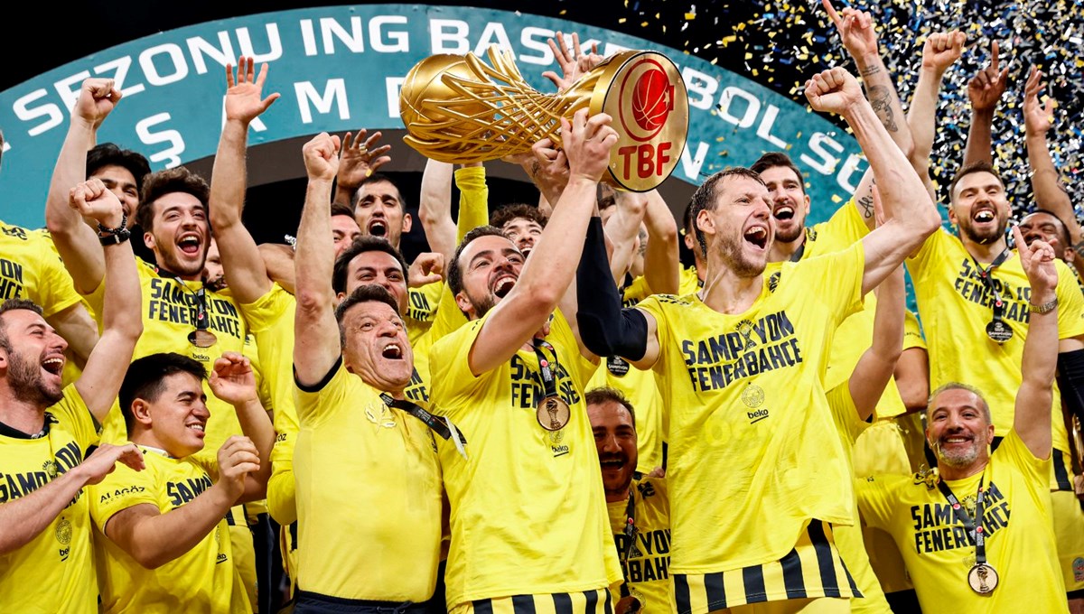 Fenerbahçe Beko, Basketbol Süper Ligi’nde 4 yıl sonra şampiyon