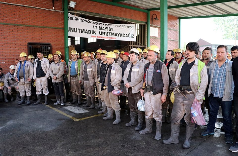 Grizu faciasının 9. yılında Zonguldak'taki maden ocağında göçük - 1