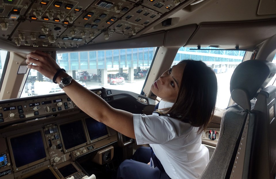 THY'nin Kolombiyalı kadın pilotu - 3