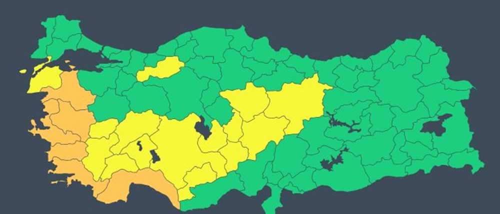 Meteoroloji'den 21 il için uyarı! (İstanbul, Ankara ve diğer illerde bugün hava nasıl olacak?) - 3