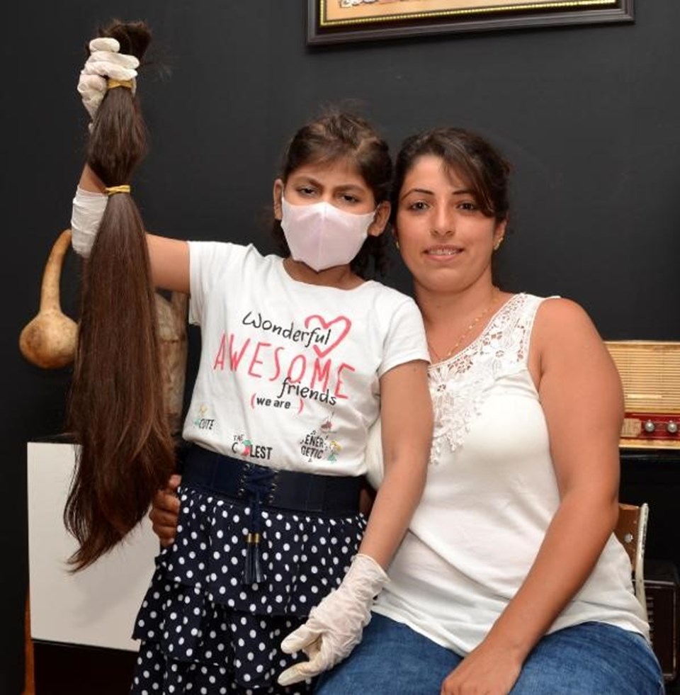 10 yıldır uzattığı saçını lösemi hastası çocuklara bağışladı - 3