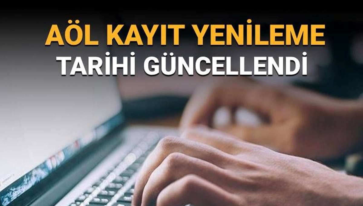 Açık Öğretim Lisesi (AÖL) 2025-2026 eğitim öğretim yılı 1. dönem kayıt yenileme tarihleri güncellendi Açık Öğretim Lisesi (AÖL) 2025-2026 eğitim öğretim yılı 1. dönem kayıt yenileme tarihleri güncellendi