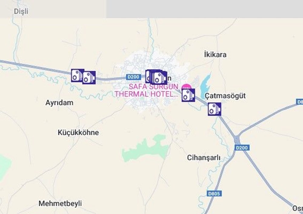 Yola çıkacaklar dikkat... Sabit radar noktaları belli oldu - 52