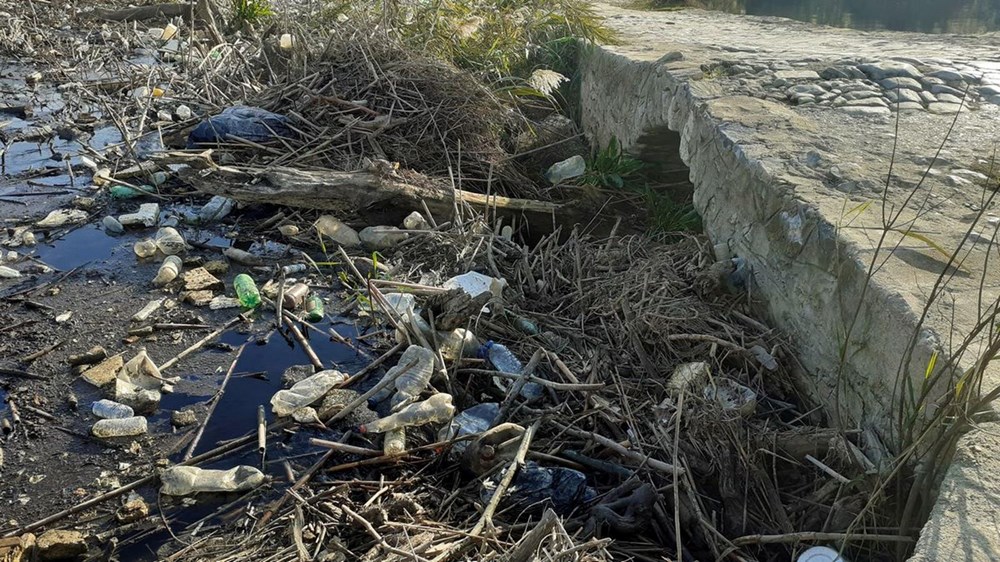 Büyük Menderes Nehri çöplüğe döndü - 5