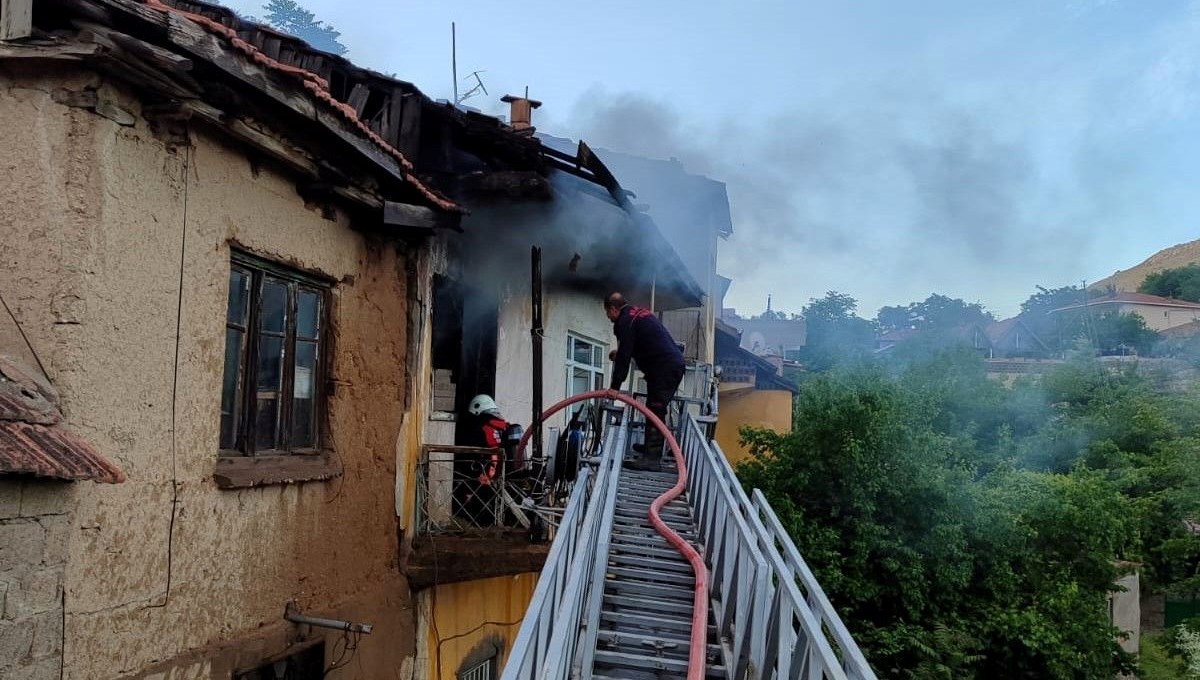 Malatya’da ev yangını Malatya’da ev yangını