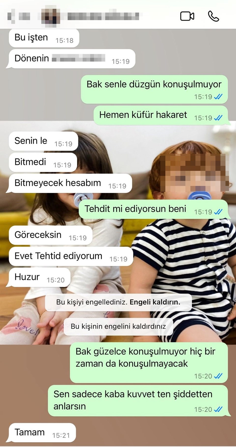 Boşanma davası açtığı eşi ölümle tehdit ediyor: "Ölmeden önce sesimi duyurmak istiyorum" - 1