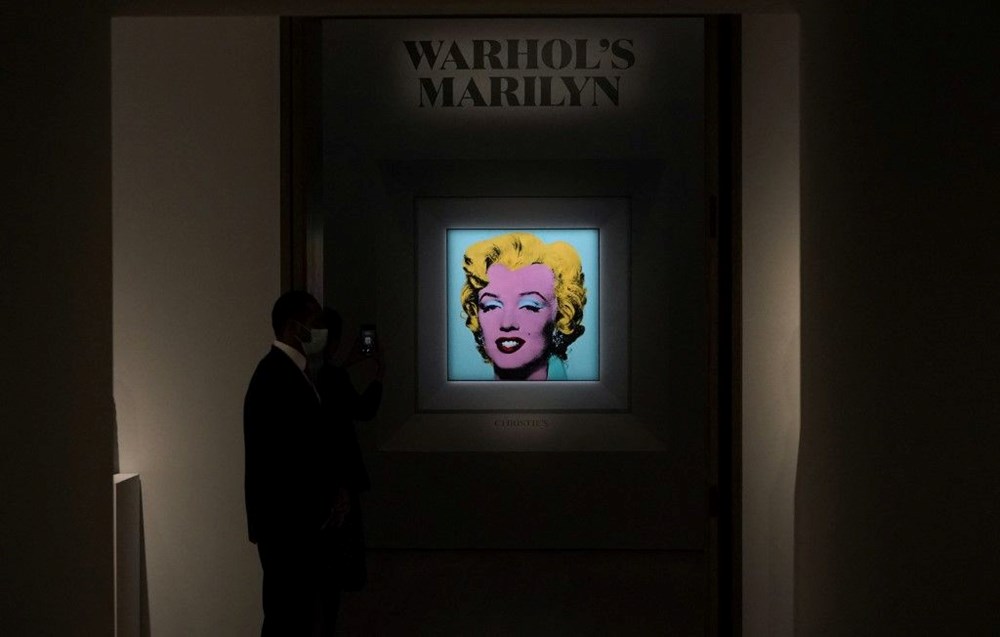 Andy Warhol'un Marilyn Monroe portresine rekor fiyat - 9
