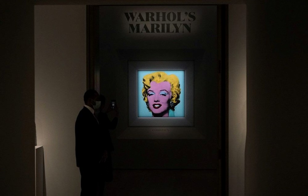 Marilyn Monroe portresine rekor fiyat 8 Andy Warhol'un Marilyn Monroe portresine rekor fiyat - 9