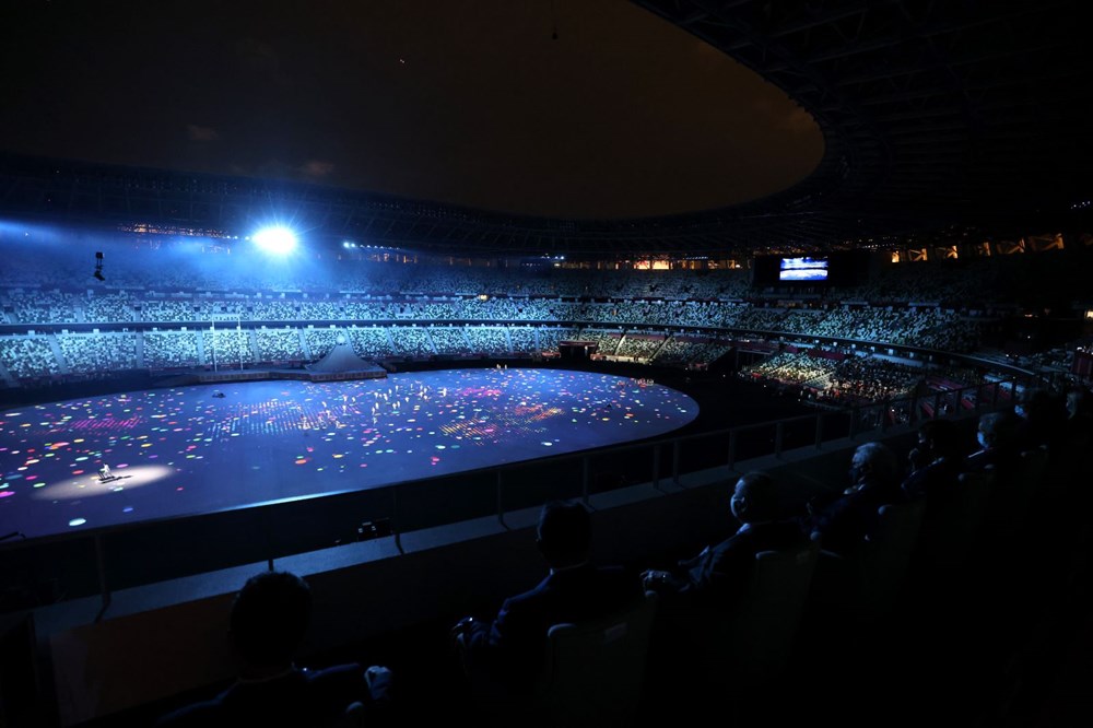 2020 Tokyo Olimpiyatları görkemli açılış töreniyle başladı - 75