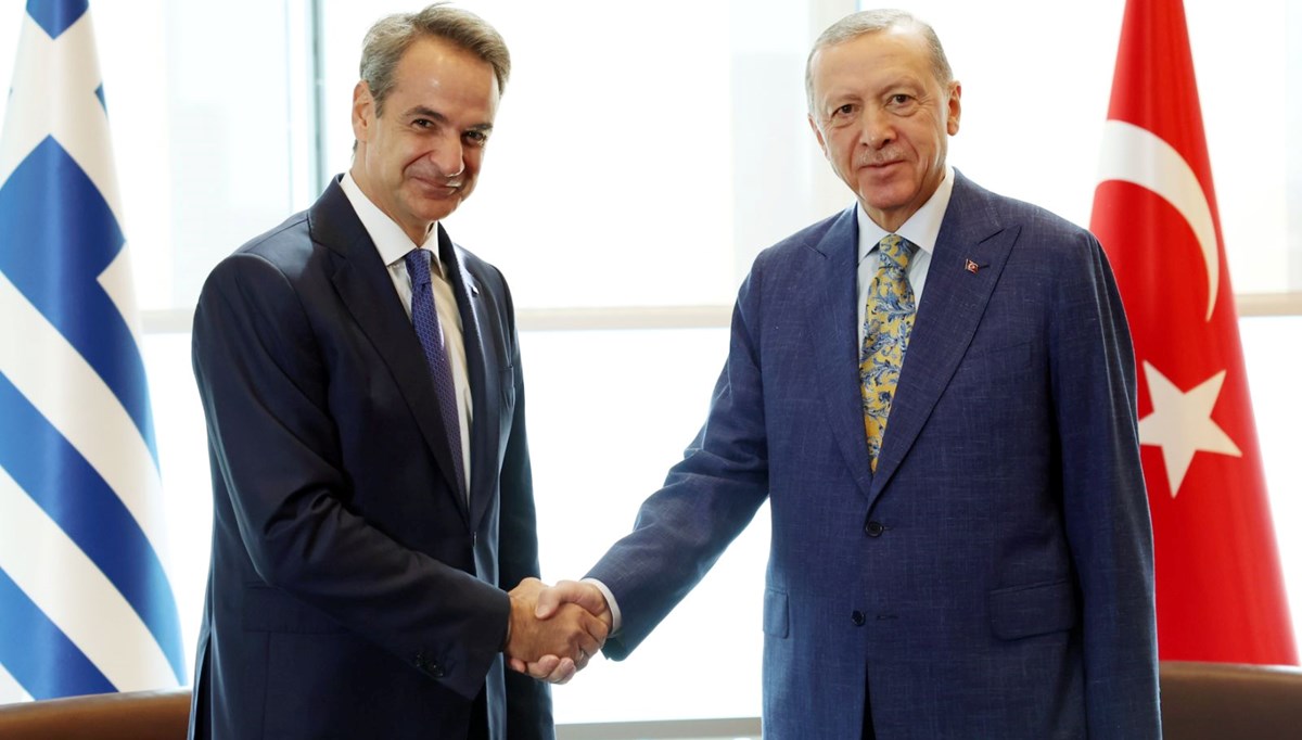 Cumhurbaşkanı Erdoğan Miçotakis ile görüştü Cumhurbaşkanı Erdoğan Miçotakis ile görüştü
