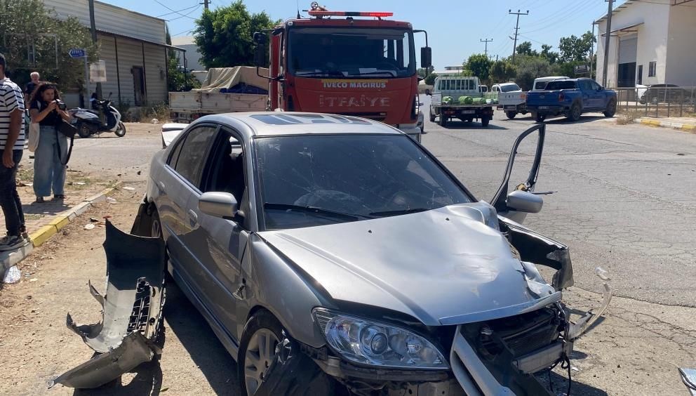 Antalya'da kaza: Bir yaralı