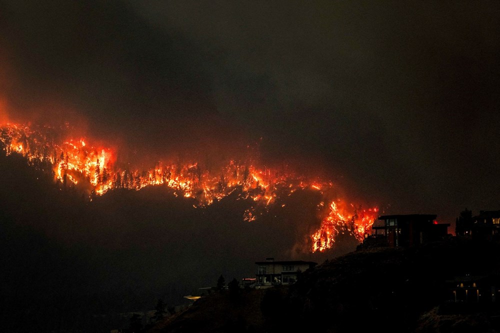 Kanada'da orman yangınları: Ankara büyüklüğünde bir alan kül oldu - 7