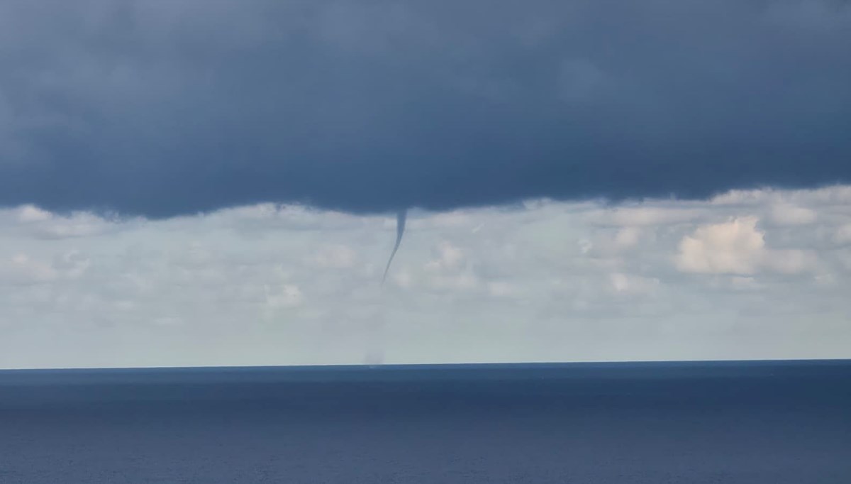 Zonguldak'ta hortum oluştu