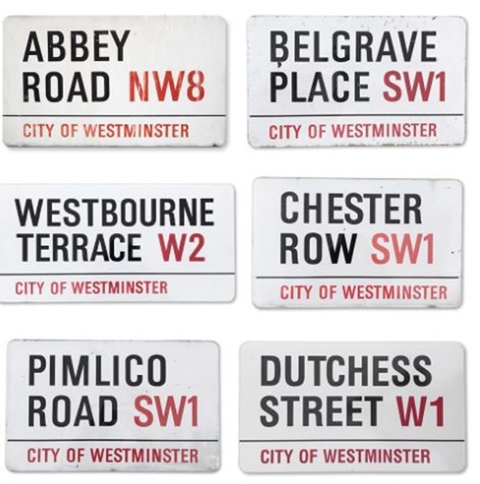 Londra'daki Abbey Road Caddesi'ne ait tabela 37 bin sterline satıldı - 1