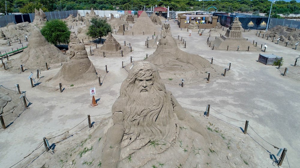 Antalya Kum Heykel Müzesi 2021'e hazırlanıyor - 3