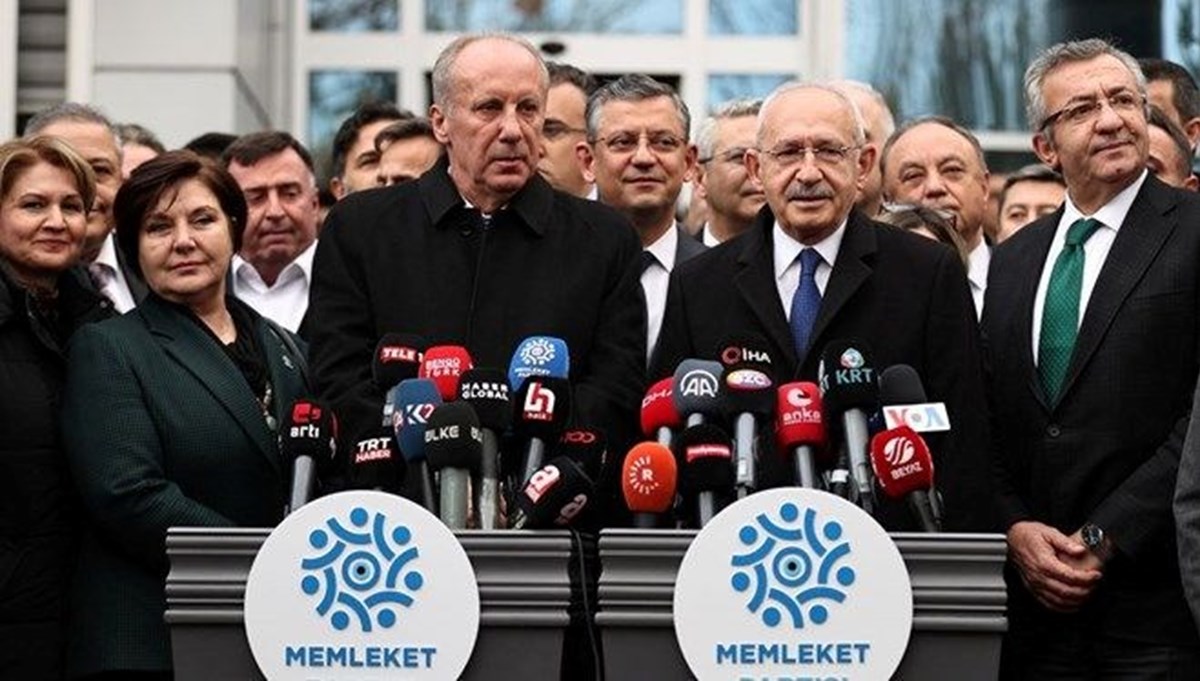Muharrem İnce'den ittifak açıklaması Muharrem İnce'den ittifak açıklaması